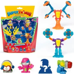 Superthings Neon Power Pack 6 Figuras Varios Modelos><noscript><img width=