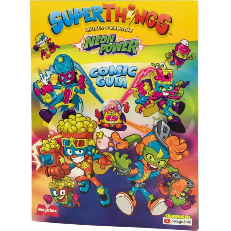 Superthings Neon Power Starter Pack Varios Modelos> Figuras Acción