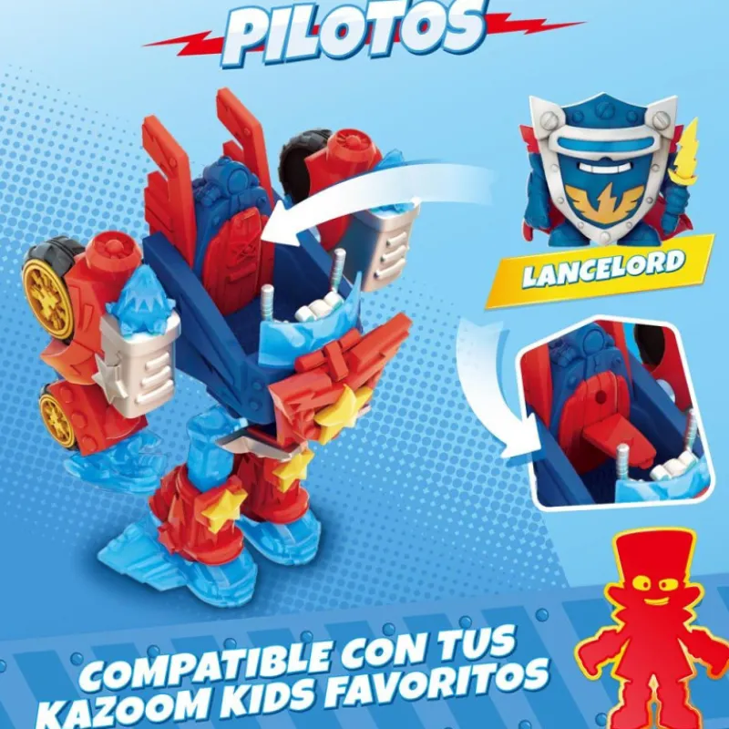 Superthings Turbo Warrior Power> Figuras Acción