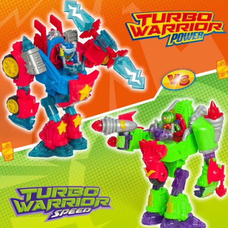 Superthings Turbo Warrior Power> Figuras Acción