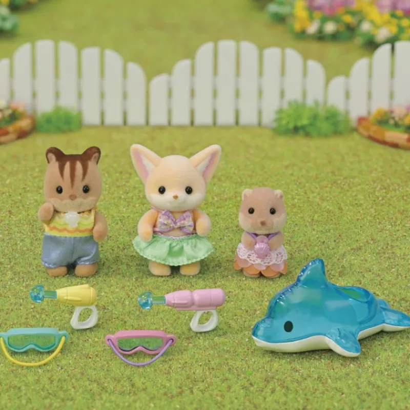 Sylvanian families Amigos de la Guardería - Fiesta en la Piscina> Figuras Acción