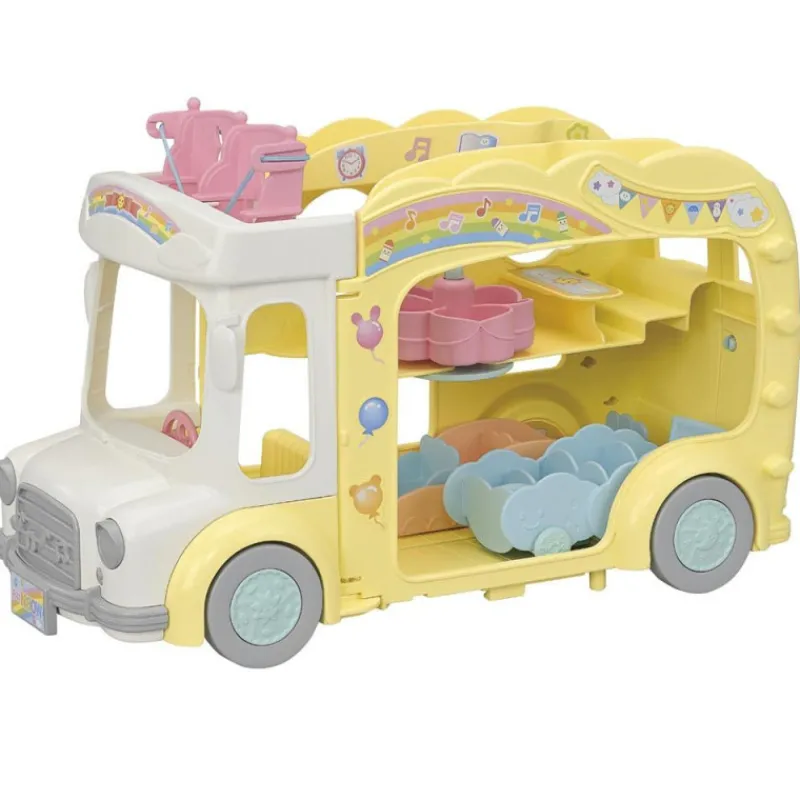 Sylvanian families Autobús Arcoíris De La Guardería> Figuras Acción