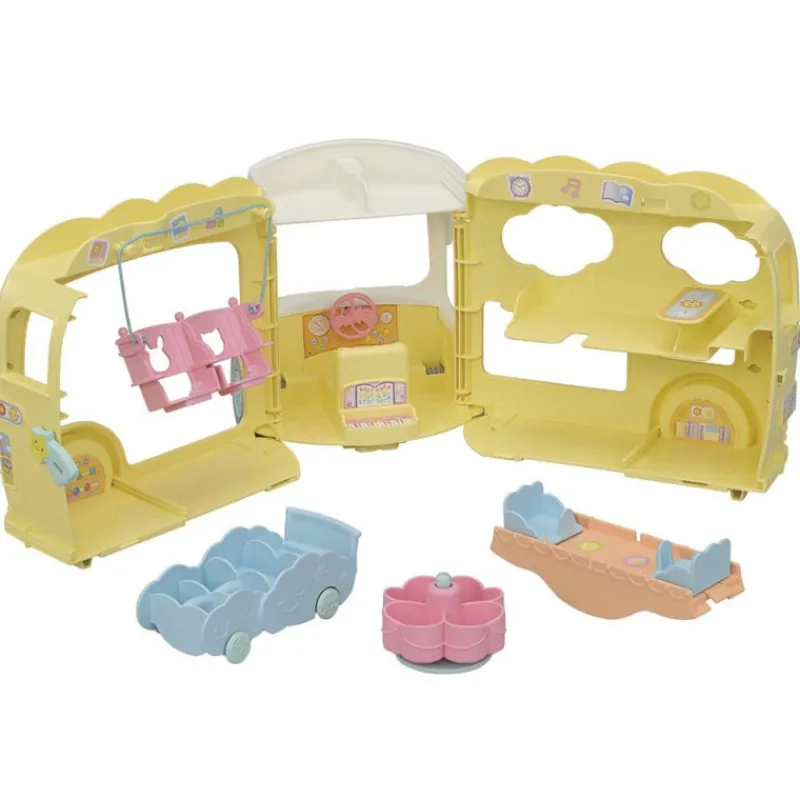 Sylvanian families Autobús Arcoíris De La Guardería> Figuras Acción