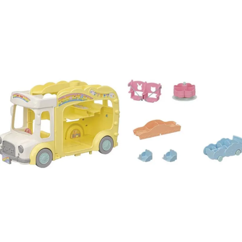 Sylvanian families Autobús Arcoíris De La Guardería> Figuras Acción