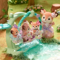 Sylvanian families Bebé Ciervo Columpio Floral><noscript><img width=