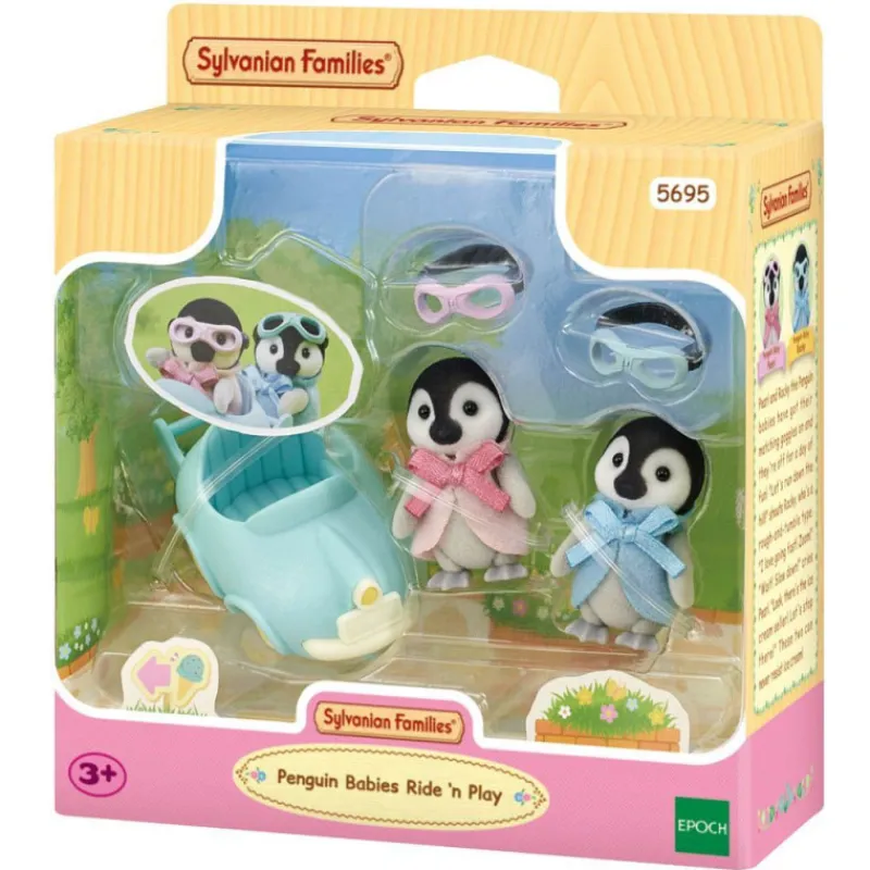 Sylvanian families Bebés Pingüino Ride'n Play> Figuras Acción
