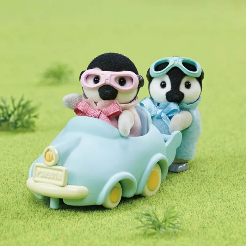 Sylvanian families Bebés Pingüino Ride'n Play> Figuras Acción