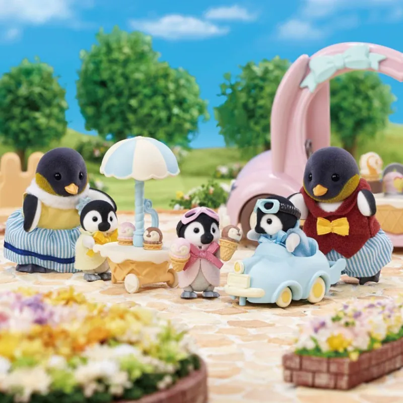 Sylvanian families Bebés Pingüino Ride'n Play> Figuras Acción