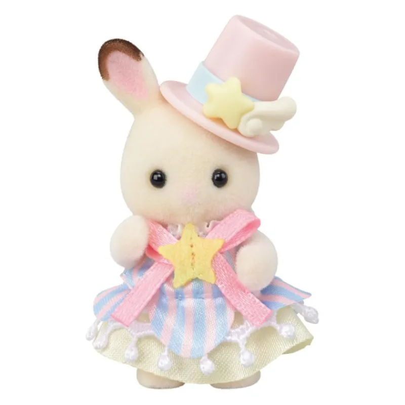 Sylvanian families Crème Chocolate en Tren y Erin Panda en Avión> Figuras Acción