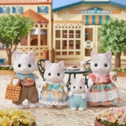 Sylvanian families Familia Gato Latte><noscript><img width=