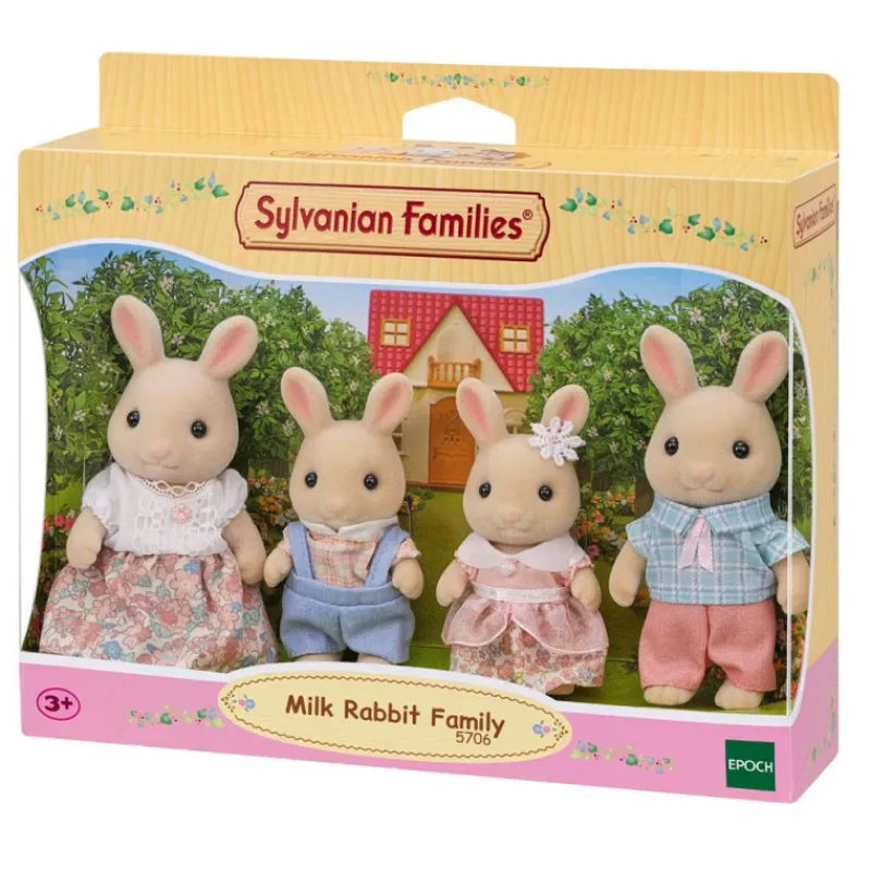 Sylvanian families Familia Conejo De Leche> Figuras Acción