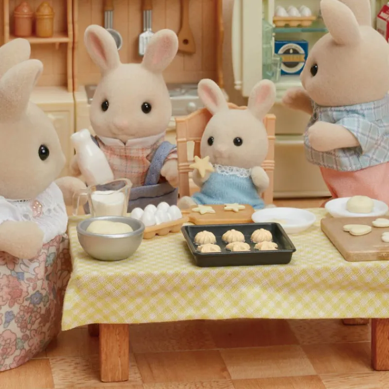 Sylvanian families Familia Conejo De Leche> Figuras Acción