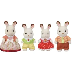 Sylvanian families Familia Conejo Chocolate> Figuras Acción