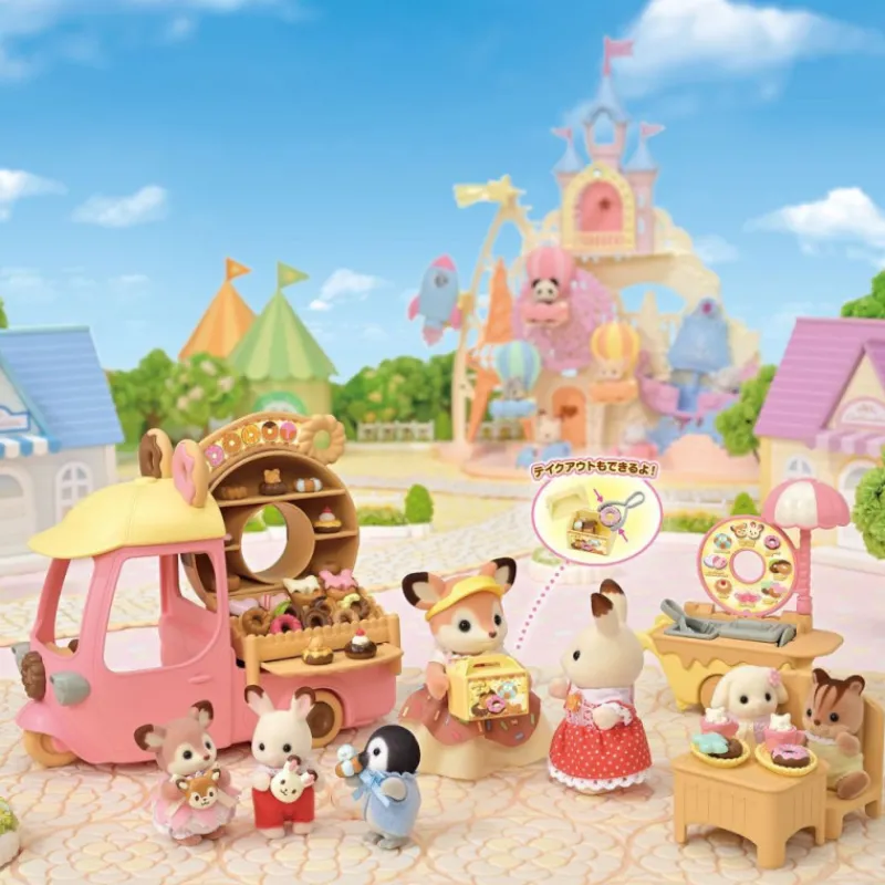 Sylvanian families Furgoneta de Donuts> Figuras Acción