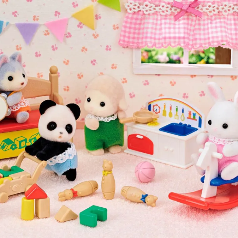 Sylvanian families Habitación De Juego De Los Bebés> Figuras Acción