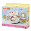 Sylvanian families Set Baño Country> Figuras Acción