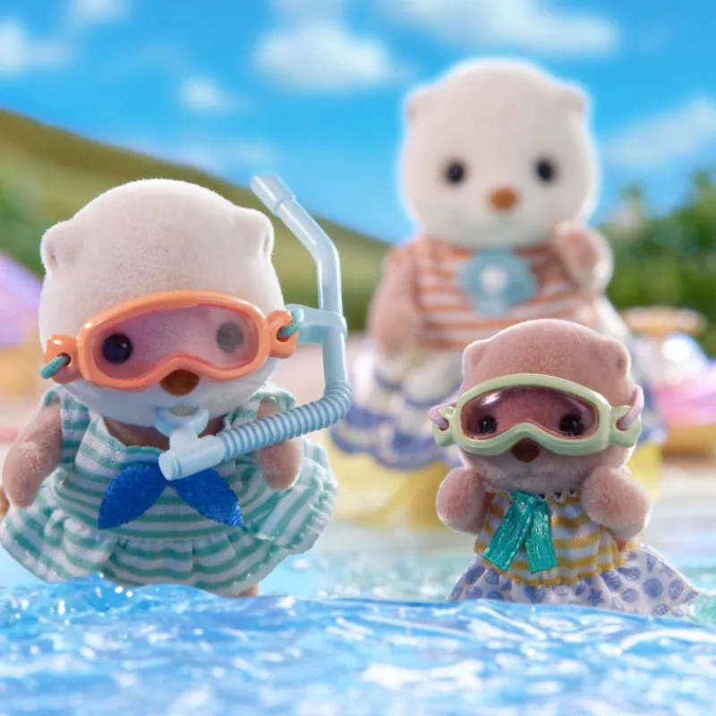 Sylvanian families Set Hermanas Nutria> Figuras Acción