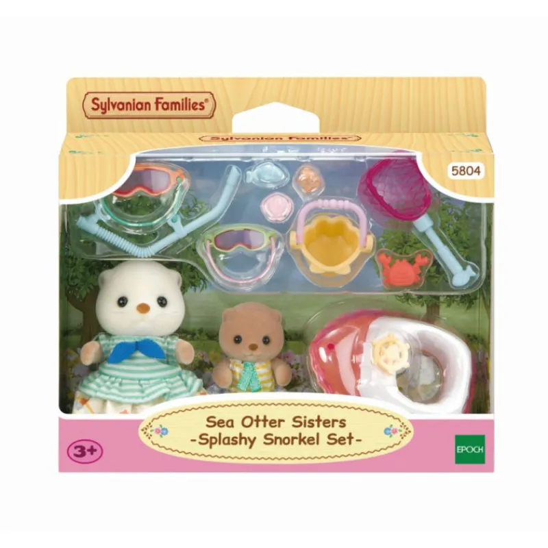 Sylvanian families Set Hermanas Nutria> Figuras Acción