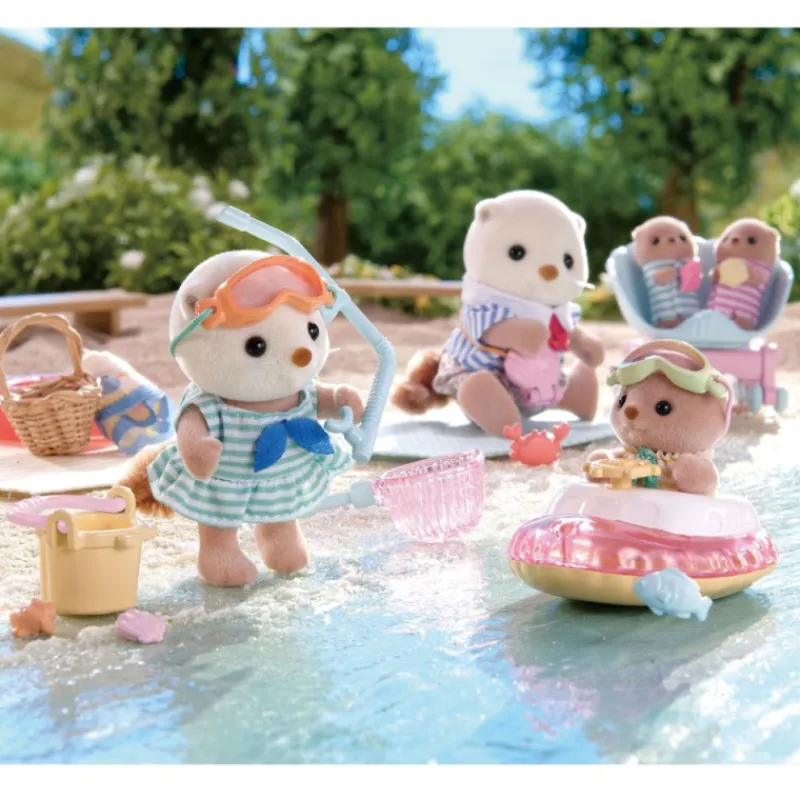 Sylvanian families Set Hermanas Nutria> Figuras Acción