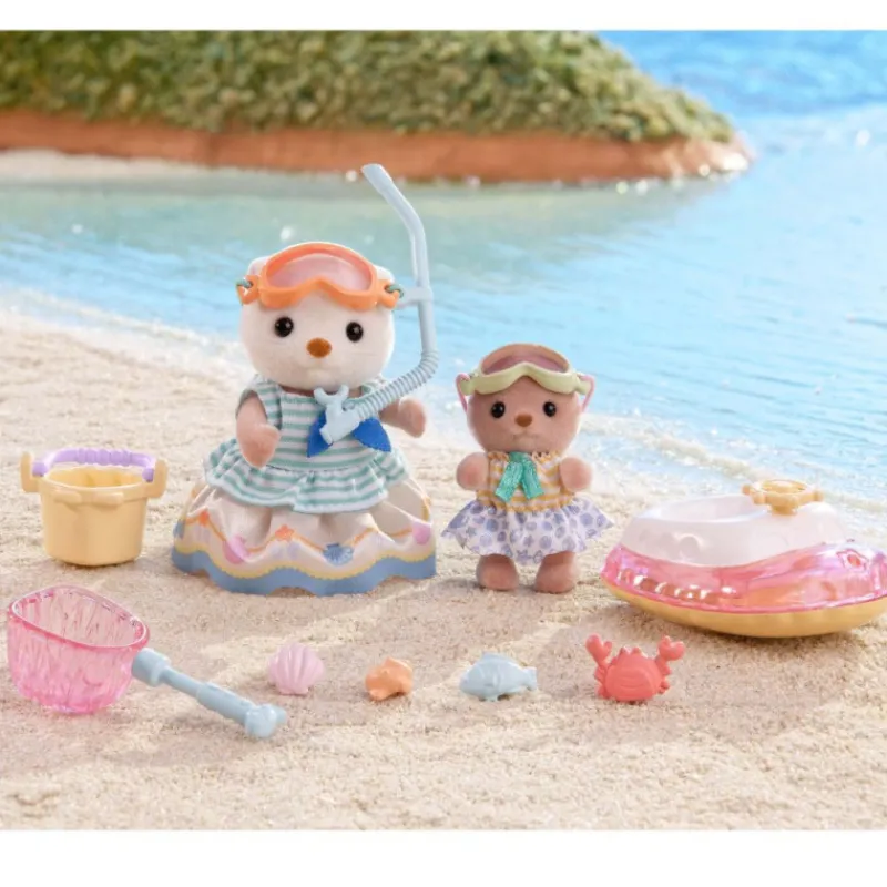 Sylvanian families Set Hermanas Nutria> Figuras Acción