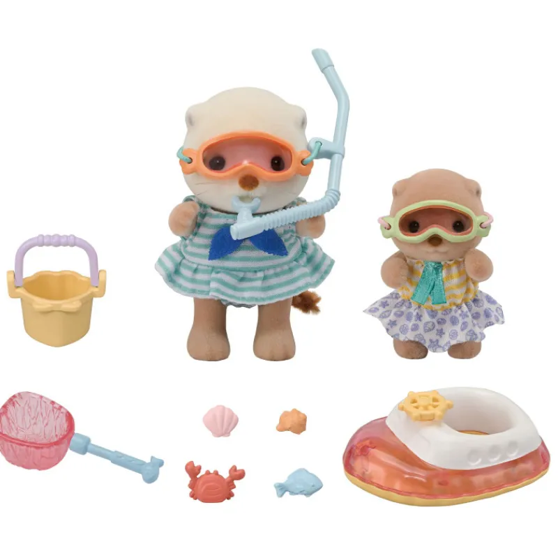 Sylvanian families Set Hermanas Nutria> Figuras Acción