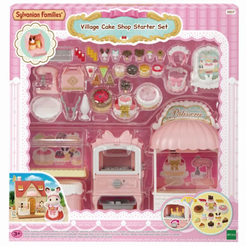 Sylvanian families Set Tienda de Pasteles> Figuras Acción