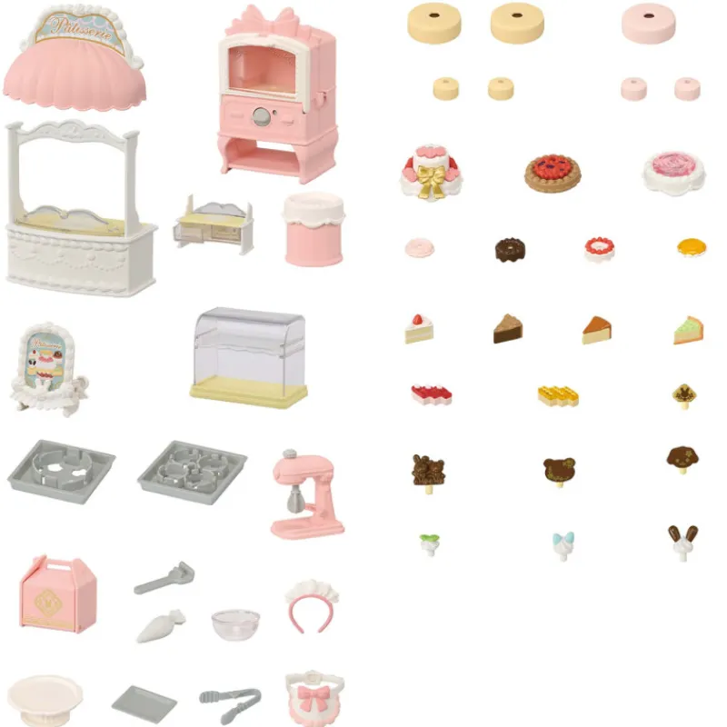 Sylvanian families Set Tienda de Pasteles> Figuras Acción