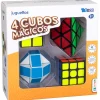Tetoca 4 Cubos Mágicos> Juegos De Mesa