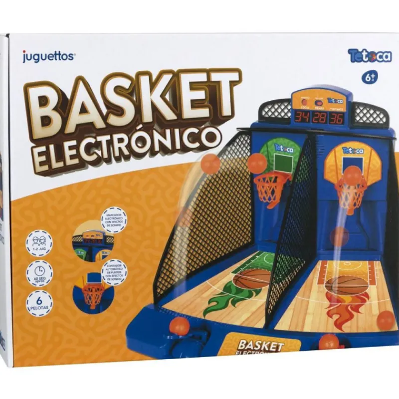 Tetoca Basket Electrónico> Juegos De Mesa