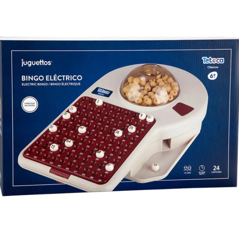 Tetoca Bingo Eléctrico> Juegos De Mesa