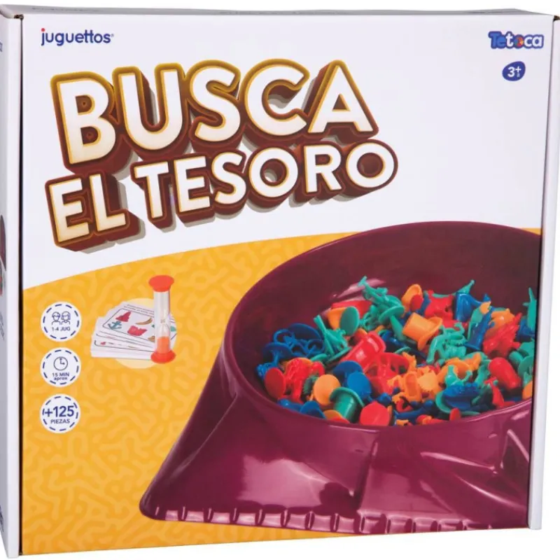 Tetoca Busca El Tesoro> Juegos De Mesa