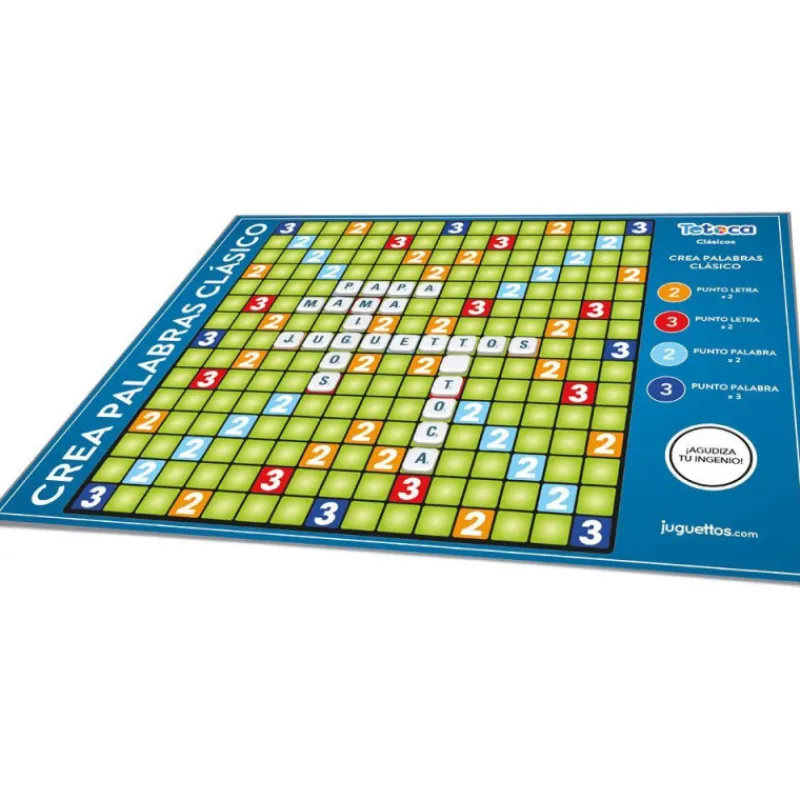 Tetoca Crea Palabras Clásico> Juegos De Mesa|Juguetes Educativos