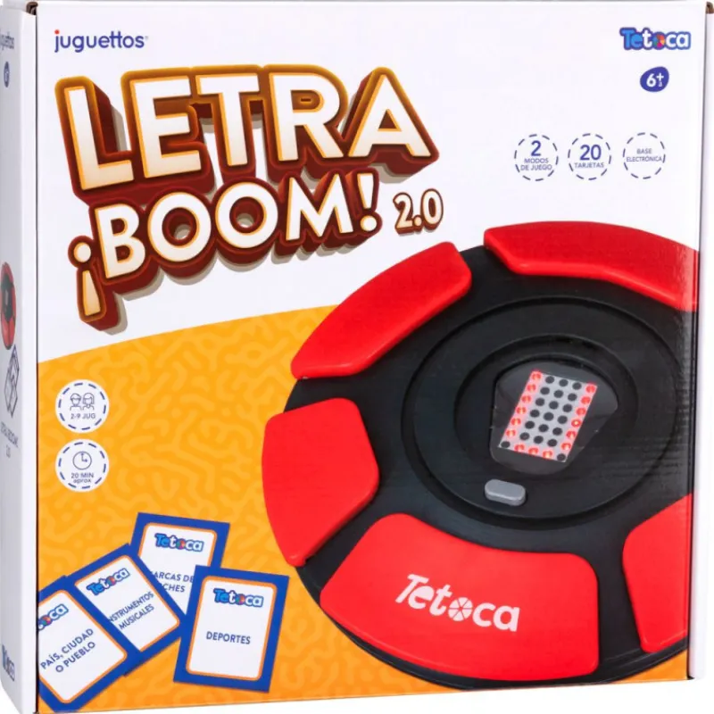 Tetoca Letra ¡Boom! 2.0> Juegos De Mesa