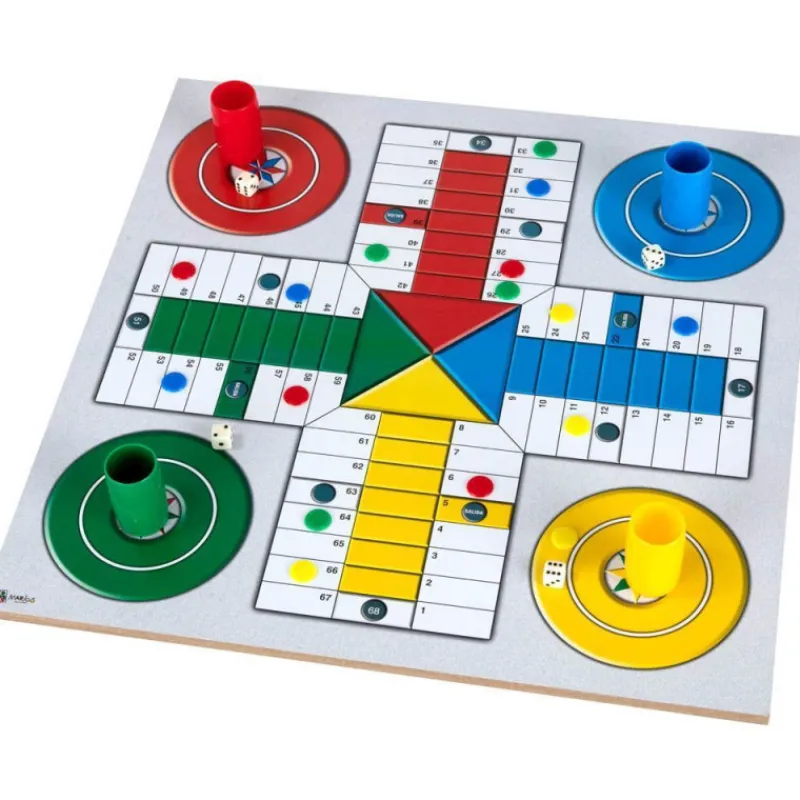 Tetoca Parchís y Oca 4 Jugadores 40 cm> Juegos De Mesa