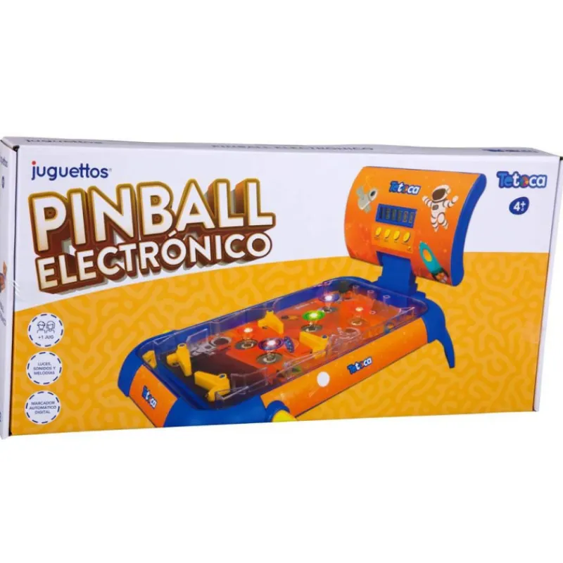 Tetoca Pinball Electrónico> Juegos De Mesa