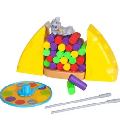 Tetoca Ratón Troncos Apilables> Juegos De Mesa