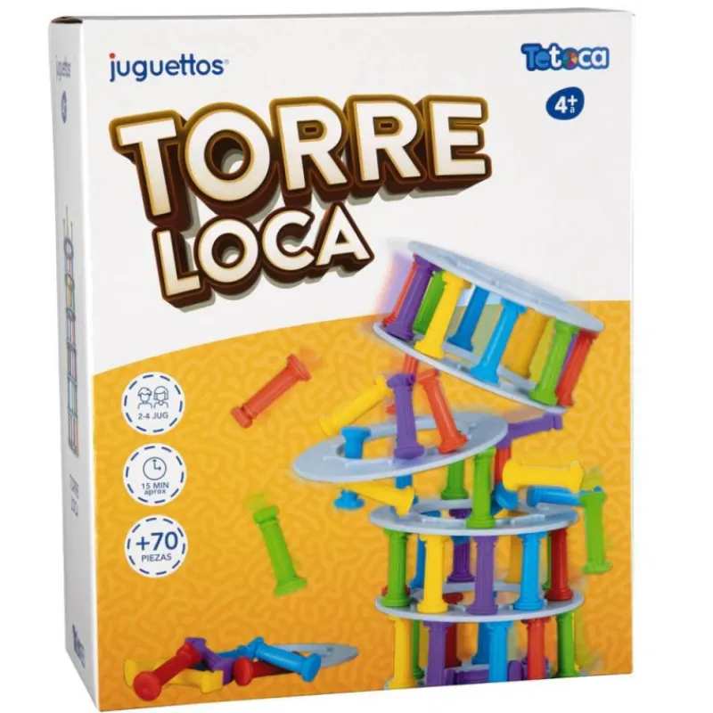 Tetoca Torre Loca> Juegos De Mesa