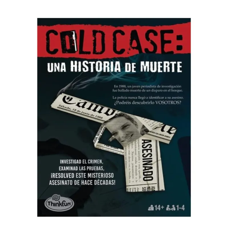 Otras marcas Think Fun Cold Case 1 Caso de Muerte Juego de Mesa> Fan Zone|Juegos De Mesa