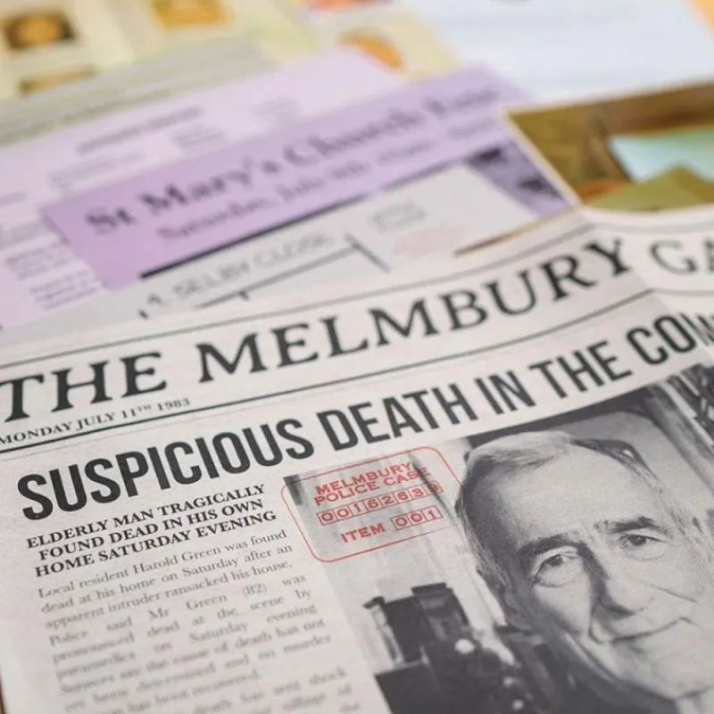 Otras marcas Think Fun Cold Case 2 Una Pizca de Asesinato Juego de Mesa> Fan Zone|Juegos De Mesa