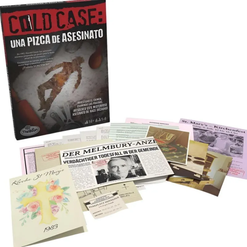 Otras marcas Think Fun Cold Case 2 Una Pizca de Asesinato Juego de Mesa> Fan Zone|Juegos De Mesa