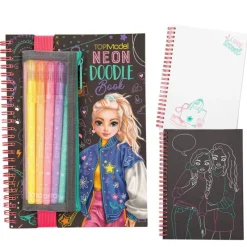 Topmodel Neon Doodle Book Cuaderno para Colorear con Rotuladores de Gel><noscript><img width=