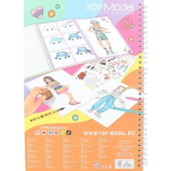Topmodel Set con Libro para Colorear><noscript><img width=