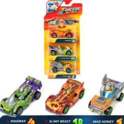 T-racers Mix N Race Pack 3 Varios Modelos> Figuras Acción