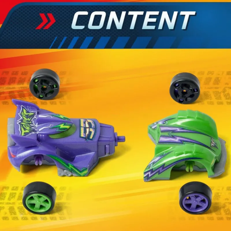 T-racers Mix N Race Pack 1 Varios Modelos> Figuras Acción