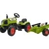 Otras marcas Tractor Claas Verde con Remolque> Aire Libre