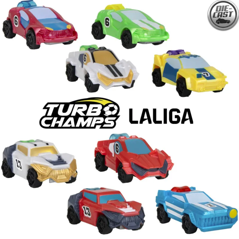Otras marcas Turbo Champs LALIGA Versus Pack Varios Modelos> Vehículos Y Pistas