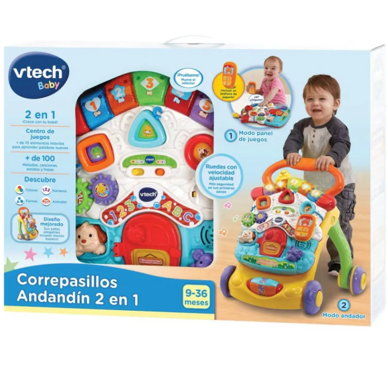 Vtech Baby Andador Andandín 2 en 1> Primera Infancia