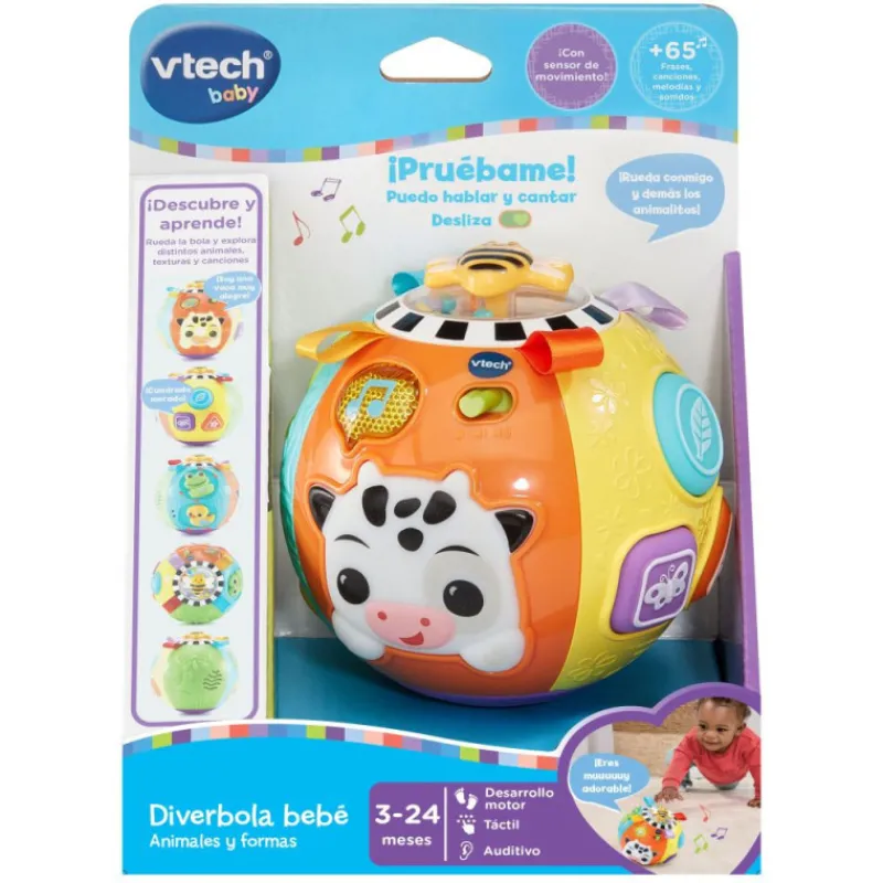 Vtech Baby Diverbola Bebé Animales y Formas> Primera Infancia