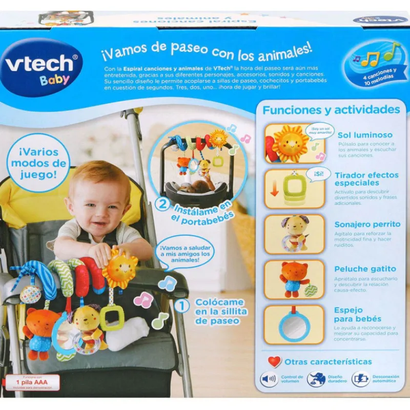 Vtech Baby Espiral Canciones y Animales> Primera Infancia