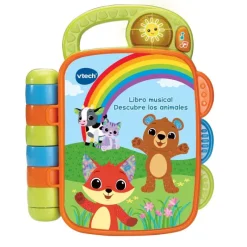 Vtech Baby Libro Musical Descubre los Animales> Primera Infancia
